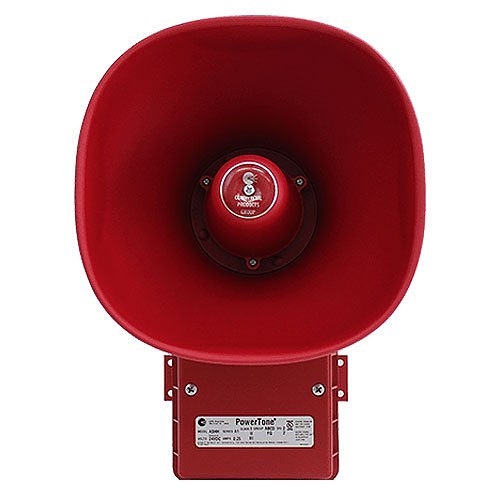 Potter ASHP-24SMR CPG Signals Model ASHP PowerTone 24VDC Amplified Speaker, Red Image of FD-ASHP24SMR