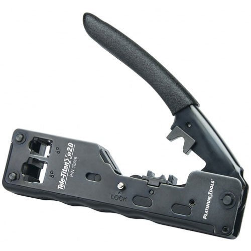 Platinum Tools Tele-Titan Xg 2.0 CAT6A/10Gig Crimp Tool Image of TS-12516C