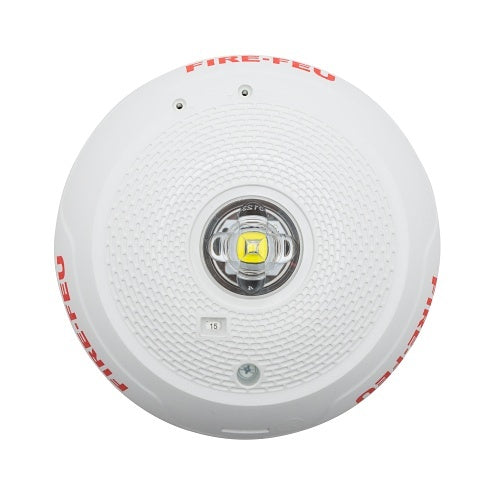 System Sensor SCWLED-B Bilingual Strobe, Ceiling, White