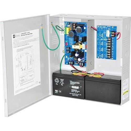 Altronix AL400ULPD4CB Power Supply/Charger, 4 PTC Class 2 Outputs, 12/24VDC at 4A, BC300 Enclosure Image of AX-400ULPD4C