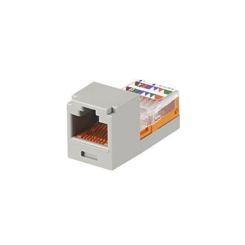 Panduit CJ588IGY Mini-Com Module Cat 5e UTP Keystone Jack, 8 Pos 8 Wire, Gray