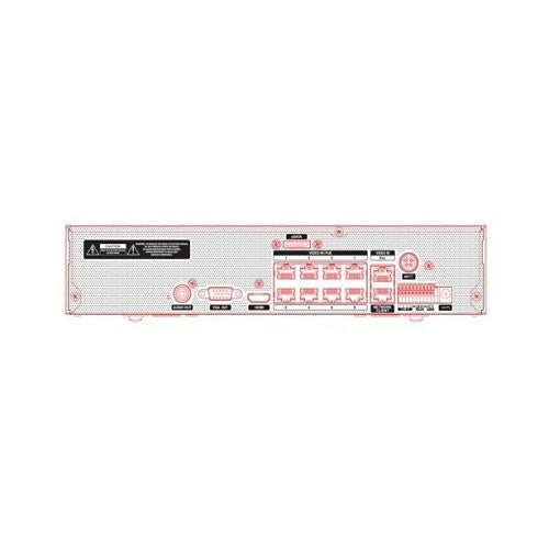 IDIS DR-2508P-4TB DR-2500 Series 8-Channel 4K NVR with 4TB HDD, Built-in PoE, H.265