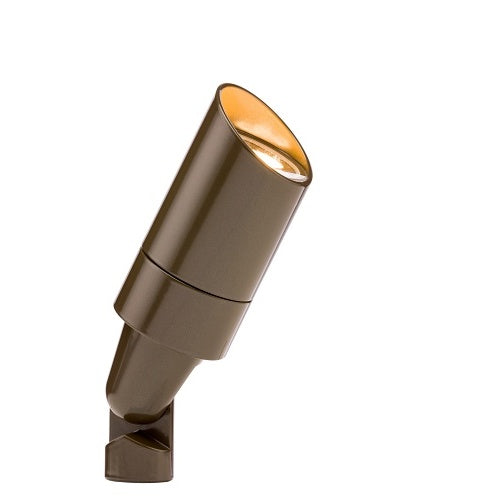 FX Luminaire MU-NL-BZ Up Light Vantage Collection Series MU Accent Light, No Lamp, Bronze Metallic