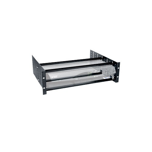 Middle Atlantic OCAP-3 Open Satellite and Cable Box Clamp Rackshelf, 14\\" Deep, 3U RMS, Black