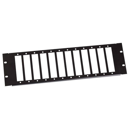 OCC BHP3 BHP Series 18‑Port 1RU Universal Fiber Optic Patch Panel, Black