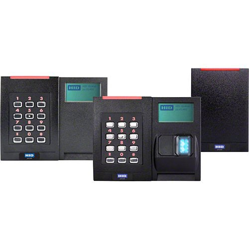 HID 900PHRNEK00005 pivCLASS R10 Reader, 125 kHz Support for HID Prox, AWID and EM4102, 13.56 MHz Contactless Supports PKI-Based FIPS 201, FIPS 75-BIT, RS485 FDX, Pigtail, Standard v1, Black