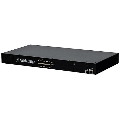 Altronix NETWAY4BT 4-Port Managed 802.3bt 4PPoE Midspan Injector, 360W, 115/230V AC