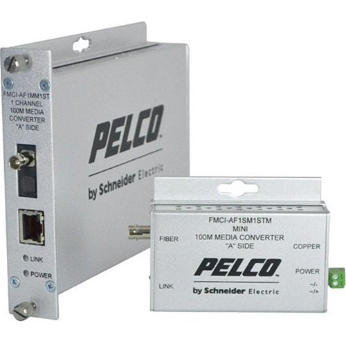Pelco FMCI Series Ethernet Optical Fiber Media Converters Image of PE-BF1MM1STM