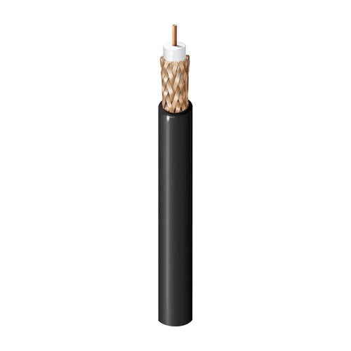 Belden 633948 877U1000 18AWG Surveillance and CCTV Solid Cable, RG6, Plenum-CMP, 1000\' UnReel, Natural