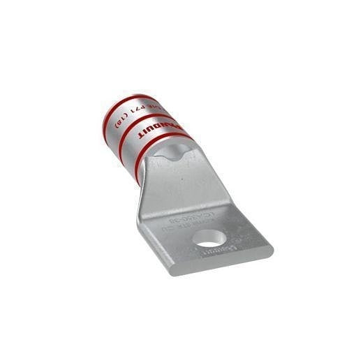 Panduit LCA350-38-X Compression Connector Lug, 1-Hole, 350kcmil, Copper