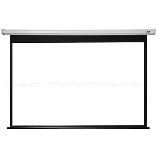 Elite Screens ELECTRIC100V 100" Spectrum Projector Screen, 4:3, MaxWhite White Casting
