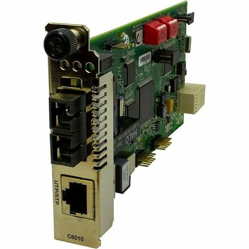 Lantronix C6010-1040 Media Converter, T1/E1 to Fiber, 1xSFP