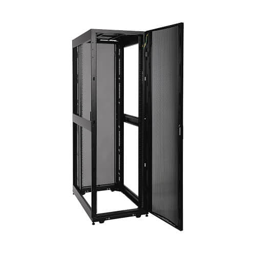 Eaton Tripp Lite SR42UBSD SmartRack Shallow-Depth Rack Enclosure Cabinet with Doors and Side Panels, 32\\" (81cm), 3000lb (1360.8kg), 42U