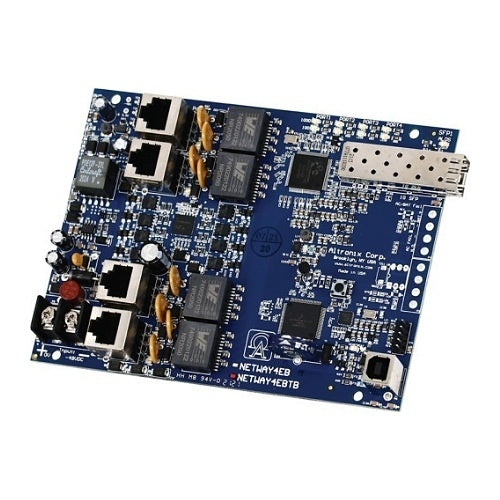 Altronix NETWAYSP3LWPX PoE+ Outdoor Hardened Switch with (1) 1GB SFP (Fiber) and (3) PoE/PoE+ Ports