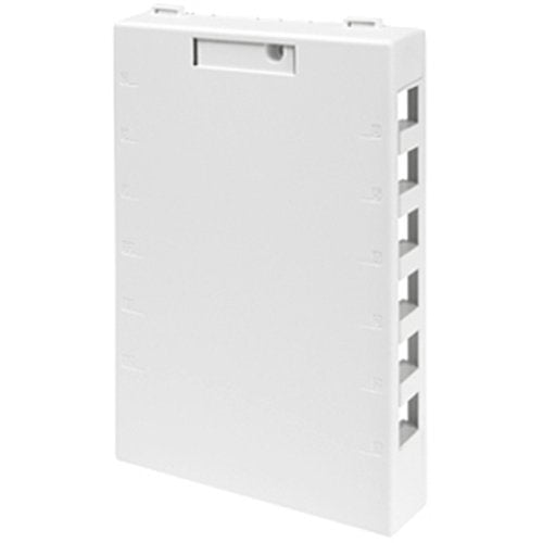Leviton Quickport 41089-12w 12-Port Network Patch Panel Image of LV-4108912W