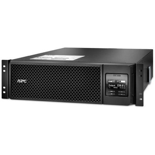 APC SRT5KRMXLW-HW Smart-UPS On-Line, kVA, Rackmount 3U, 208V 230V, Hard Wire 3-Wire(2PH+G), 3-Wire(H+N+E), 3-Wire(H+N+G) Outlets, Network Card SmartSlot, with Rail Kit