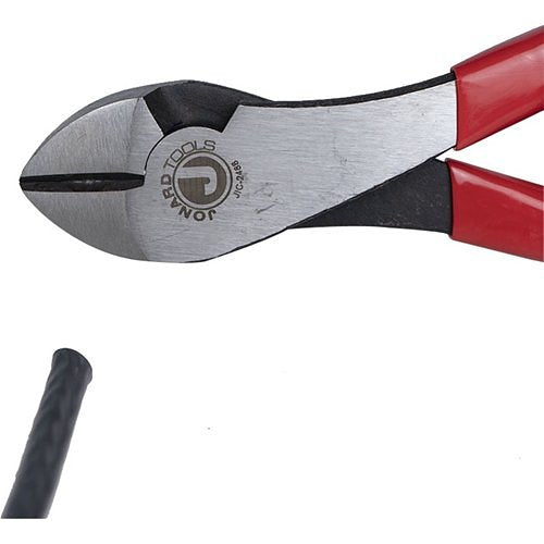 Jonard Tools JIC-2488 High Leverage Diagonal Cutting Pliers, Angled Head, 8\\"