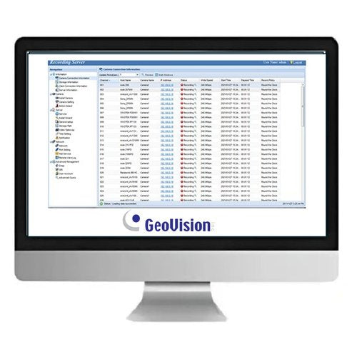 GeoVision GV-RS096 Video Surveilance Recording Server, GV and 3rd Party, 96-Channel