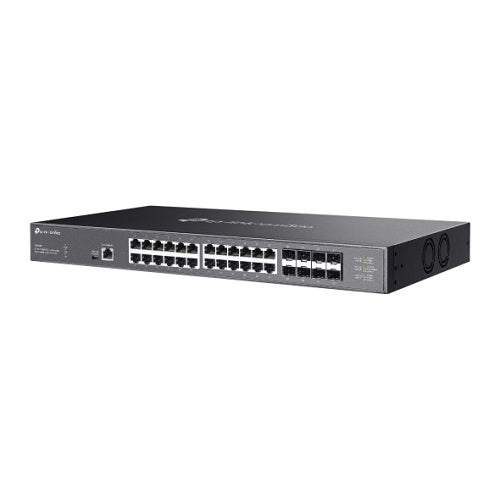 TP-Link SX3832 Omada 24-Port 10GBASE-T L2+ Managed Switch with 8 10GE SFP+ Slots