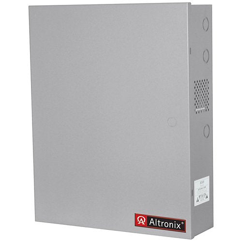Altronix AL1012ULACMCBJ Access Power Controller with Power Supply Charger, 8-PTC Class Relay Outputs, 12VDC at 10A, FAI, 115VAC, BC600G Enclosure