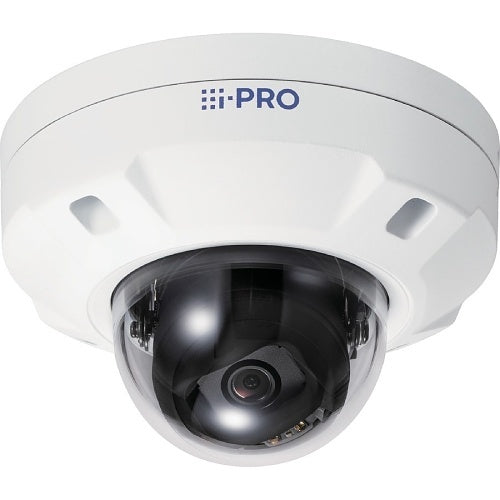 i-PRO WV-S25500-F6L 5MP Vandal Resistant Outdoor Dome IP Camera, White