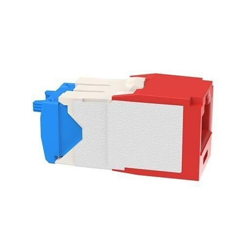 Panduit CJ6X88TGRD-24 Mini-Com Module Cat 6A UTP Keystone Jack, 8 Pos 8 Wire