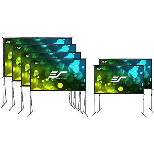 Elite Screens Yard Master Plus Oms135h2plus 135\\" Manual Projection Screen