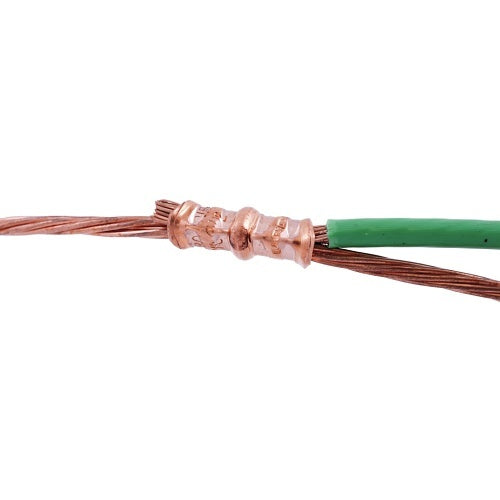 Hubbell HYC25L12 Grounding and Bonding, C-Tap, #10AWG, 12, Index 14, 10-Pack, Orange