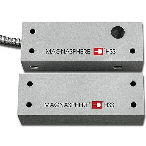 Magnasphere HSS-L2D-012 Dual Alarm, Surface Mount Contact with Tamper Circuit, Closed Loop