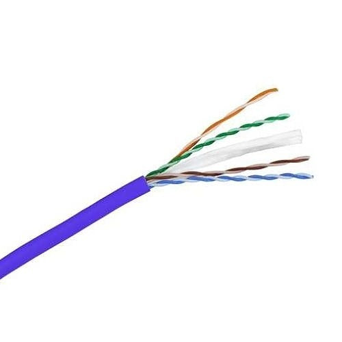Hubbell HC6SRP NEXTSPEED CAT6 Cable, Riser, 550 MHz, 1000\' Spool, Purple