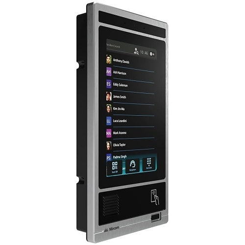 Mircom TX3-T10-G TX3 Series 10\\" Touch Screen Video Intercom System, VoIP/PSTN, Space Gray