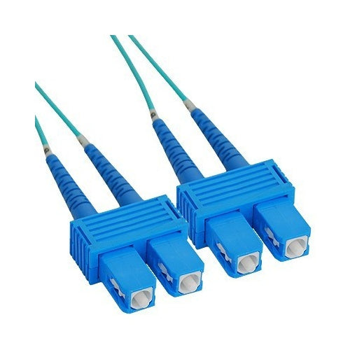 ICC ICFOJ8G710 Fiber Optic Patch Cable, Jumper SC-SC Duplex 50/125 10G, 10m