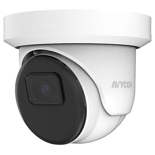 AVYCON AVK-NS81E4-2T 4-Channel NVR, 2TB with (4) 8MP H.265 IP Turret Cameras