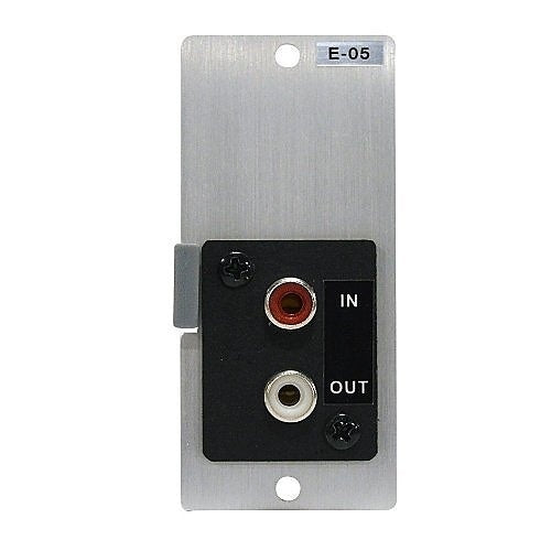 TOA E-05R Controller Module for H-2 and H-2WP with Dual RCA Cable, 24V DC, 25mA