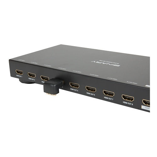 Binary B6-4K-90DOWN-5PACK B6 Series GripTek 4K HDMI 90° Adapter, Downward Direction