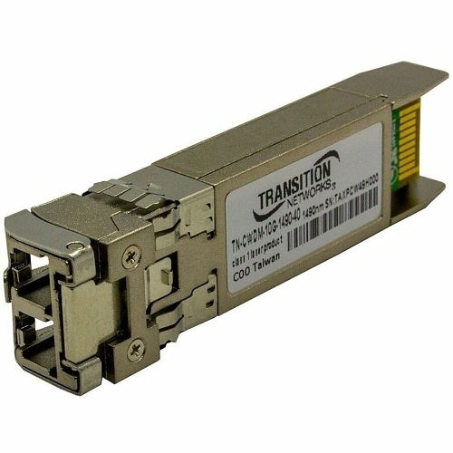 Lantronix TN-CWDM-10G-1490-40 SFP Module Transceiver, Cisco Compatible, 10GBASE-ER, 10.3G, Singlemode LC