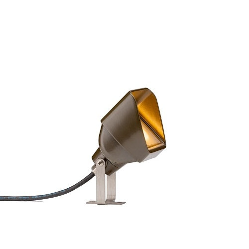 FX Luminaire LC-ZD-6LED-BZ Wall Wash Designer Collection Series LC Wall Wash, Zone / Dim with Luxor, 7.7W, 9.3VA, Bronze Metallic