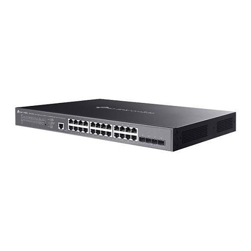 TP-Link SG3428XMPP Omada Access Plus 24-Port Gigabit and 4-Port 10GE SFP+ L2+ Managed Switch with 16-Port PoE+ and 8-Port PoE++