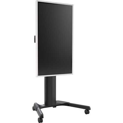 Chief LPAUB Fusion Large Height Adjustable Mobile AV Cart for Displays 42-86\\", Black