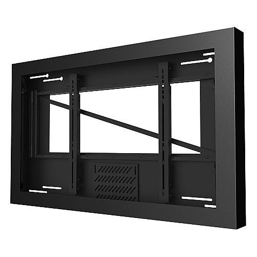 Peerless-AV KIP643 On-Wall Kiosk Portrait Enclosure for 43\\" Displays, Black