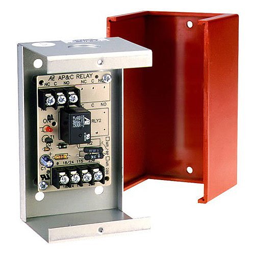 SAE SSU-MR-101/C/R MR-100 Series Multi-Voltage Control Relay, 10A, 24VDC/24VAC/120VAC/230VAC, SPDT, Red