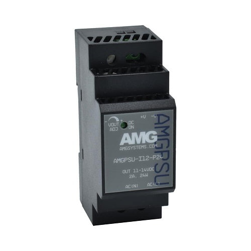 AMG Systems AMGPSU-I12-P24A 24W Industrial DIN-Rail Power Supply
