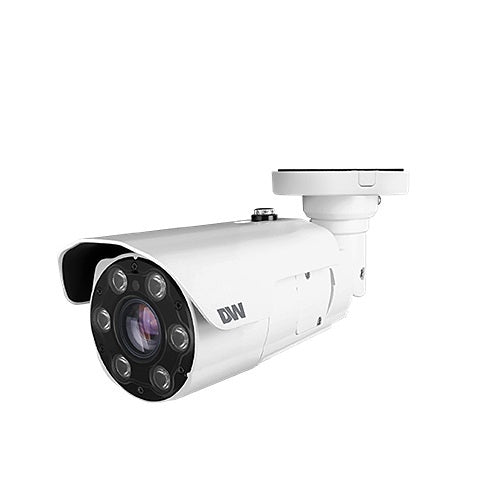 Digital Watchdog DWC-XSBA05LIPC1 MEGApix Ai CaaS 5MP ALPR and MMCR Bullet Edge IP Camera with IR and AI Engine, 6-50mm Vari-Focal Lens
