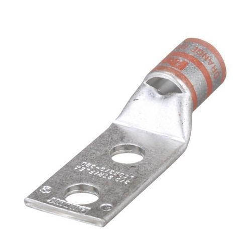 Panduit LCDX3/0-38D-X Copper Compression Connector Lug, 2-Hole, 1/0AWG