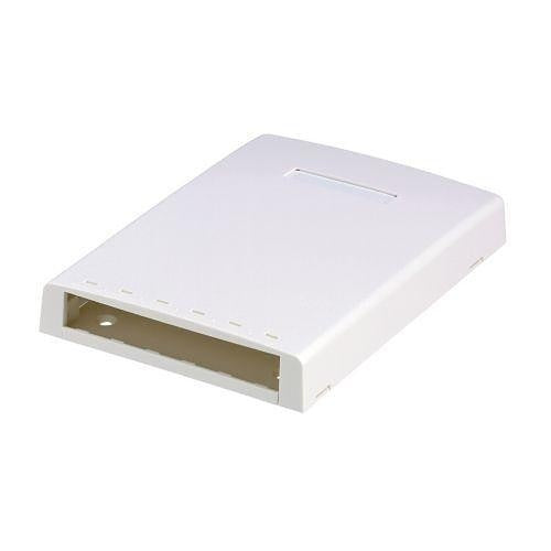 Panduit CBXF6IW-AY Surface Mount Box, 6 Port Multimedia, Off White