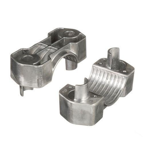 Panduit CCAL2H4658-X Cable Cleat, 2-Hole Clamp Type, Aluminum