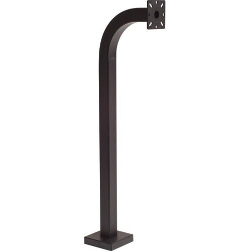 Pedestal Pro 36-9C 36\\" Black Powder Coated Gooseneck Pedestal Image of PM-369C