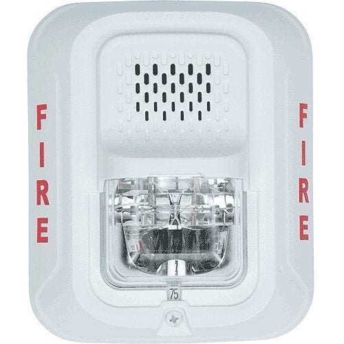 System Sensor P2WLA-P Horn Strobe, 2-Wire, White Wall Pln Ulc Image of BK-P2WLAP