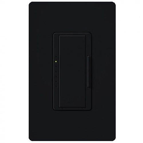 Lutron RRD-6ND-BL RadioRA Maestro Neutral LED Dimmer, 600W Max, Black