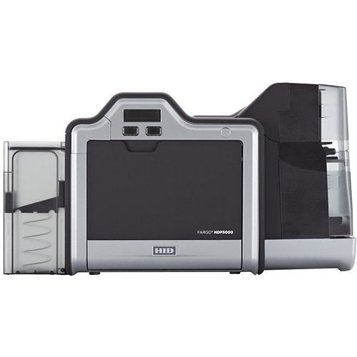 HID FARGO 89655 Double Sided Desktop Direct Thermal / Thermal Transfer Printer, Color Card Print, Ethernet, USB